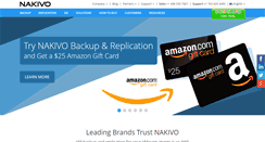 Desktop Screenshot of nakivo.com